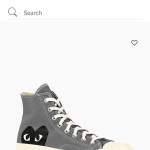 Comme des Garçons PLAYx Converse